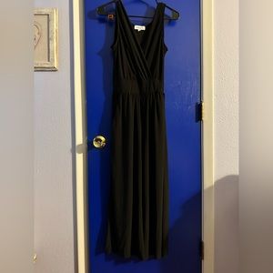 Gilli sleeveless jumpsuit- black